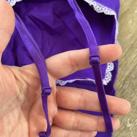 Victoria’s Secret Royal Purple Sleep Top Size Small NWOT - Picture 5 of 8